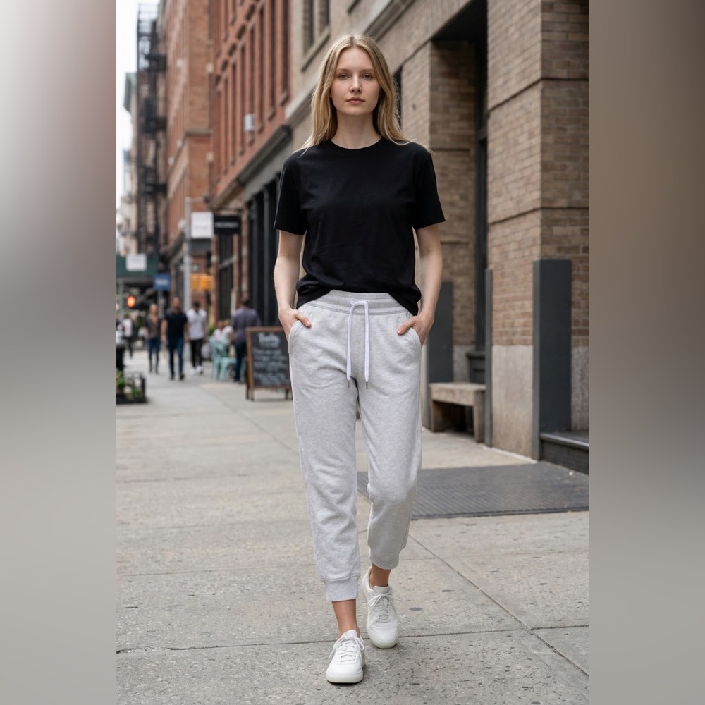 lululemon athletica Light Gray Jogger Pants